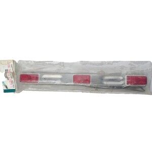Wesbar 203314 Red Waterproof Id Light Bar - Stainless Steel